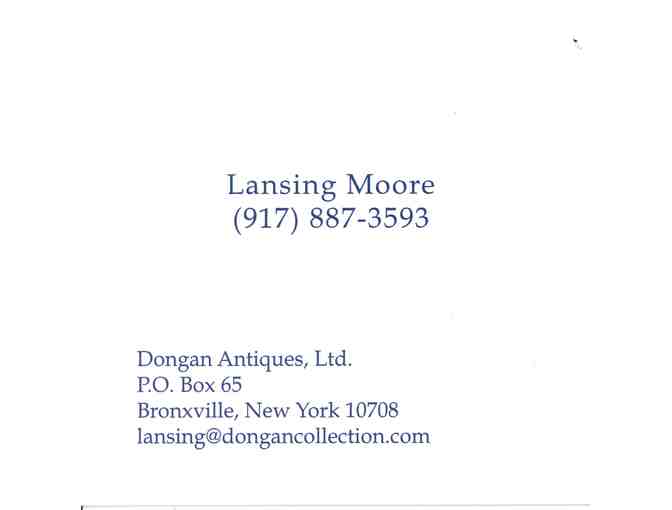 Dongan Antiques/Lansing Moore $150 Gift Certificate
