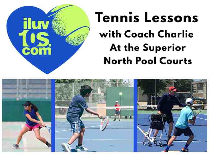 Tennis Bag, Equipment, and Lessons Package