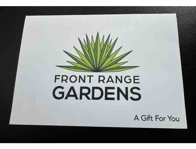 Garden Starter Basket with Front Range Gardens Gift Card