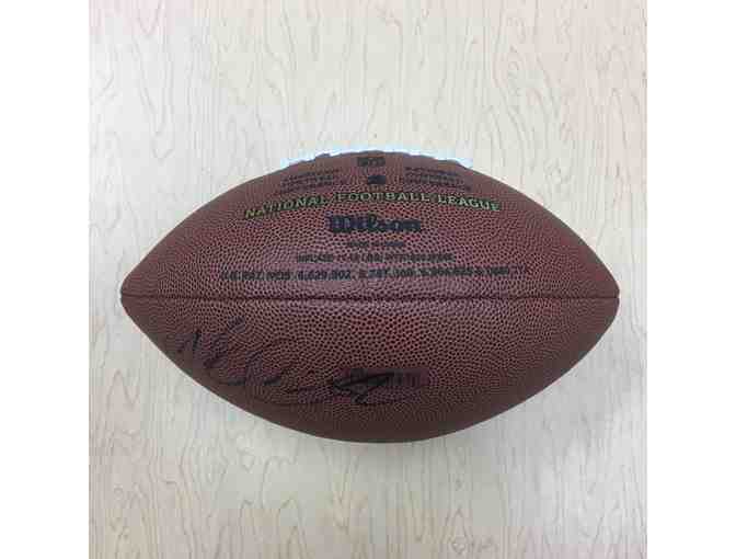 NFL Football Signed by NY Giants Defensive Captain, Super Bowl Champion, Jonathan Casillas