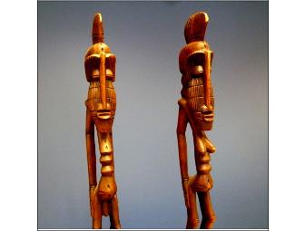 Two Senoufu Statues from Mali
