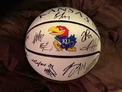 Autographed KU Basketball