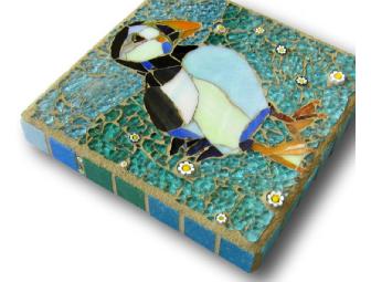 'Puffin in the Sun' by Lane Pritchard