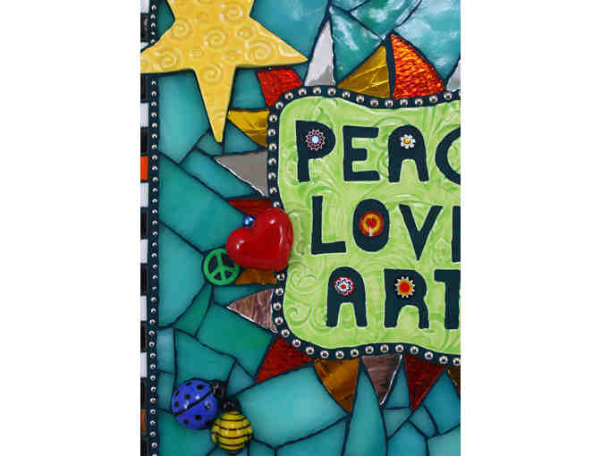'Peace, Love, Art' by Susie Curry