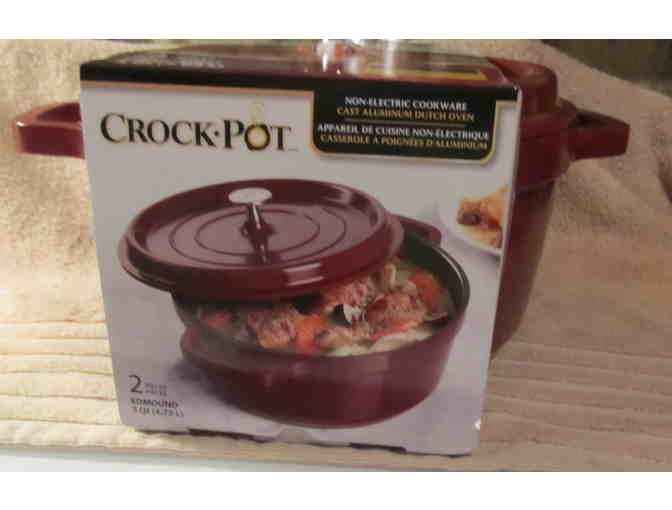 Crock Pot Non-Electric Cast Aluminum Dutch Oven