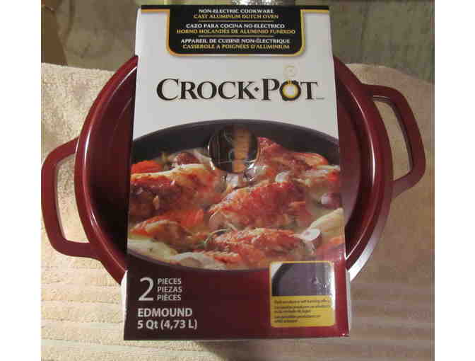 Crock Pot Non-Electric Cast Aluminum Dutch Oven