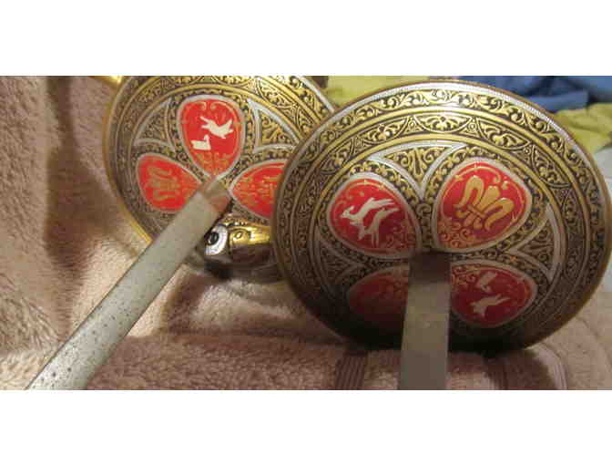 Vintage Pair of Fencing Swords - Made In Spain