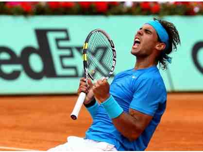 Signed Rafael Nadal Babolat Tennis Racket