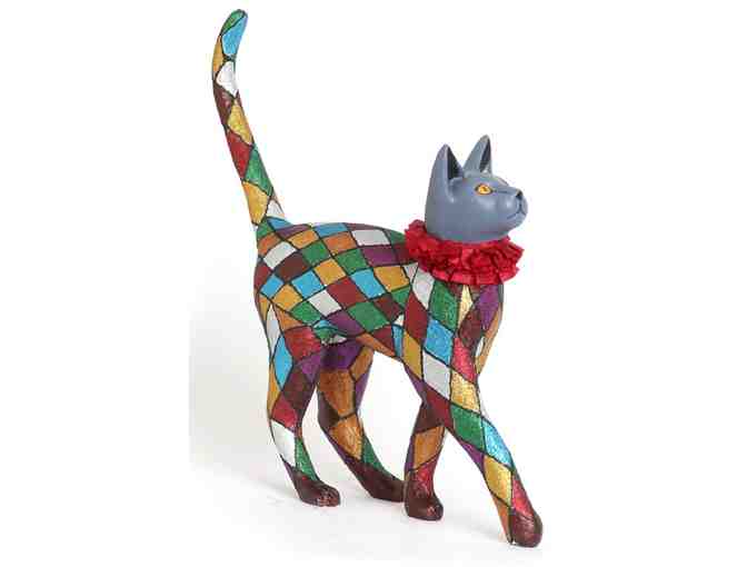 25 Mini Cat - Harlequin - Painted Cat - Photo 1