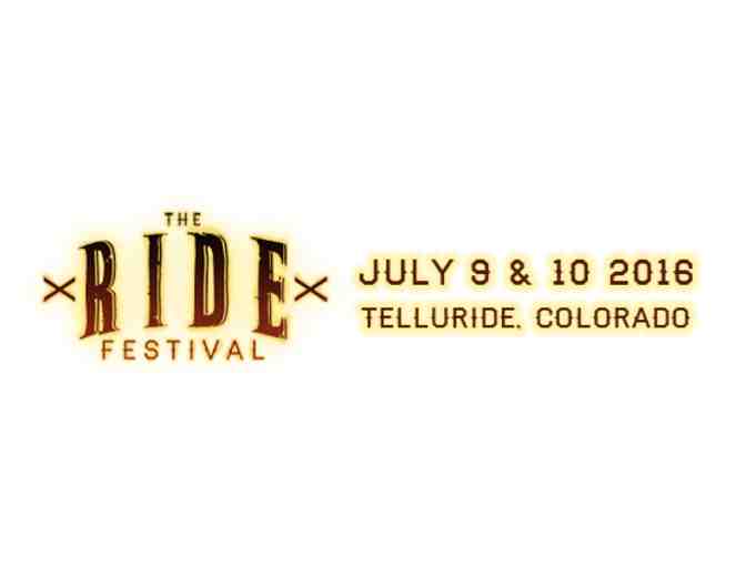 Weekend Ticket to Telluride's Ride Festival - Headliner Pearl Jam