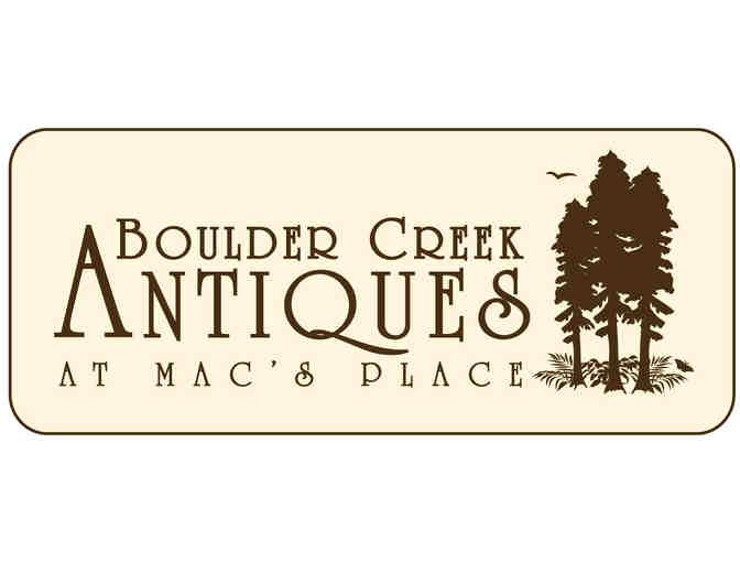 Gift certificate from Boulder Creek Antiques at Mac's - Photo 1