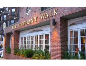 Elephant Walk Restaurant $100 - Boston area