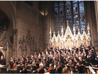 Four Tickets to the Choral Society's 2012 Spring Concert, featuring Verdi's Reqiuem (NYC)
