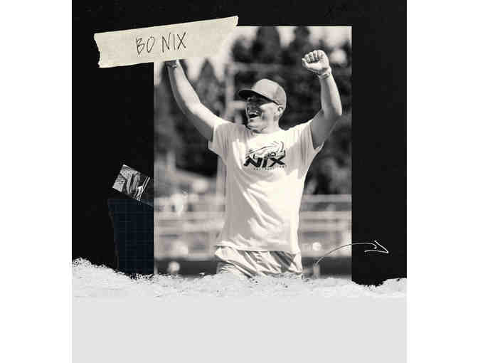 Auction Is Now Closed: Bo Nix x The Shoe Surgeon Custom Cleats