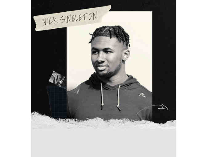 Auction Is Now Closed: Nick Singleton x The Shoe Surgeon Custom Cleats