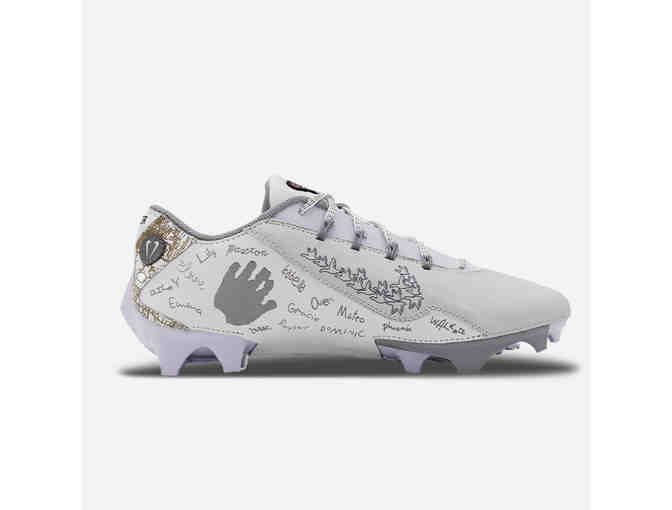 Auction Is Now Closed: Bo Nix x The Shoe Surgeon Custom Cleats