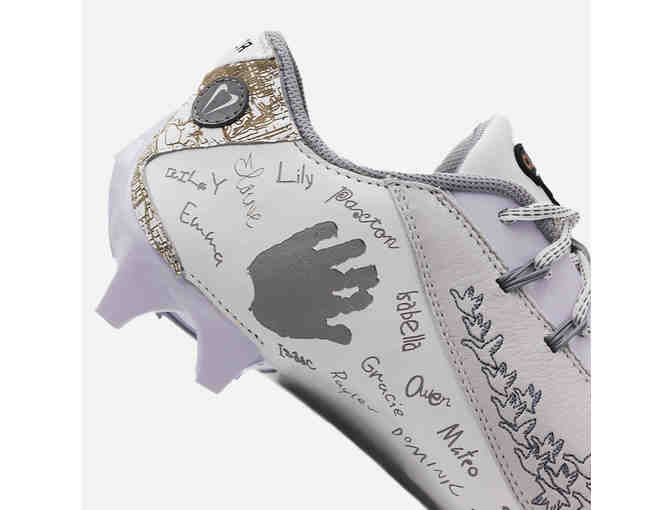 Auction Is Now Closed: Bo Nix x The Shoe Surgeon Custom Cleats