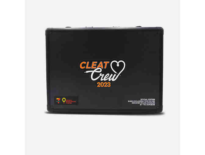 Auction Is Now Closed: Bo Nix x The Shoe Surgeon Custom Cleats