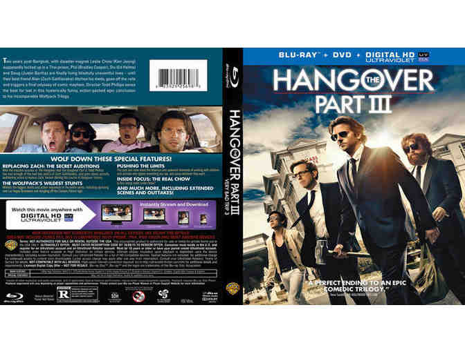 The Hangover Part III BLU-RAY + DVD + DIGITAL HD ULTRAVIOLET Combo Pack