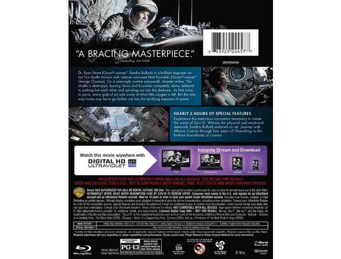 Gravity BLU-RAY + DVD + DIGITAL HD ULTRAVIOLET Combo Pack