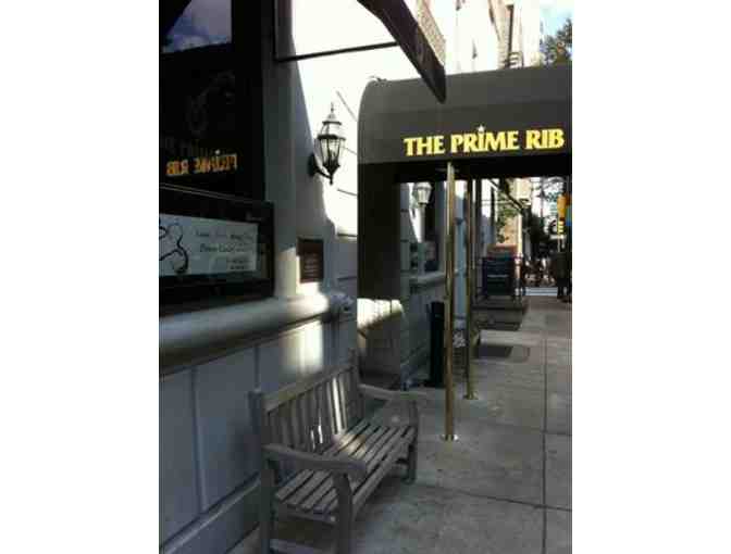 Gift Certificate The Prime Rib Restaurant- Baltimore, Philadelphia, or Washington DC