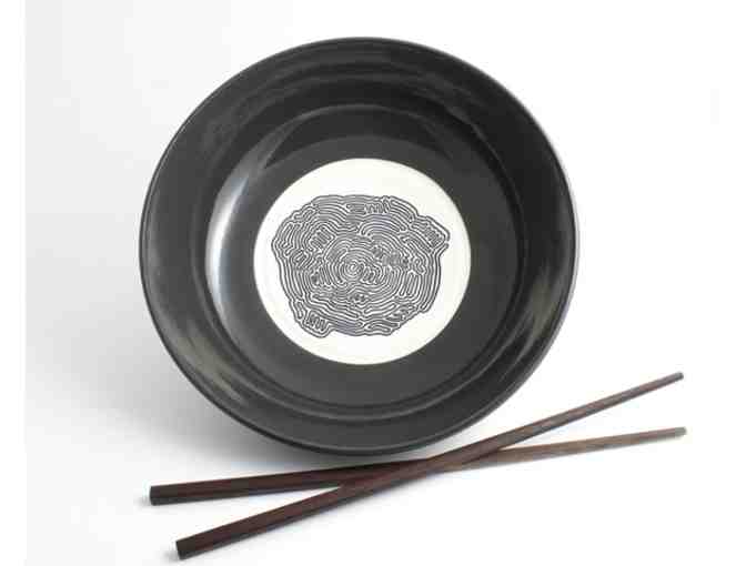 Fingerprint Maze Bowl