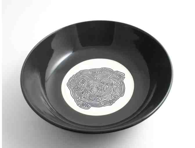 Fingerprint Maze Bowl