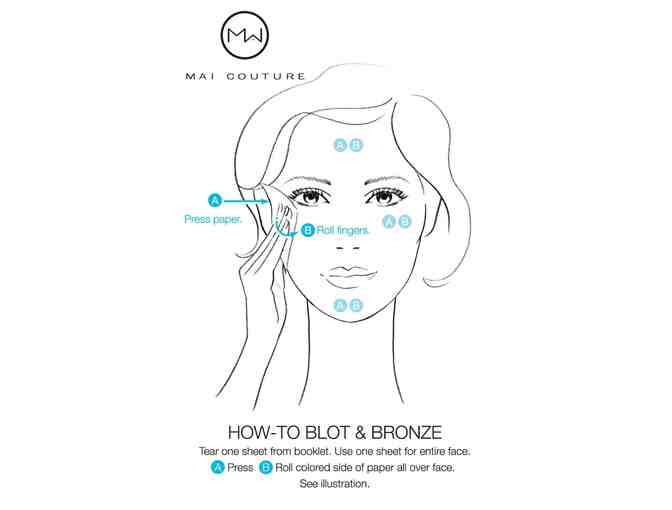 Mai Couture Gift Set -  Face Papier Collection - Luxurious, Convenient, Innovative Make-Up