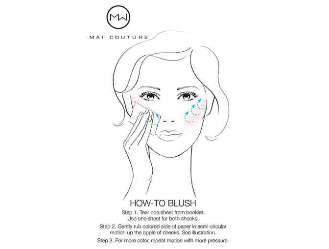 Mai Couture Gift Set -  Face Papier Collection - Luxurious, Convenient, Innovative Make-Up