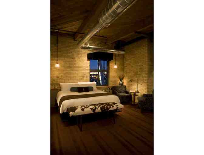 One-Night Stay at The Iron Horse Hotel, Milwaukee, WI