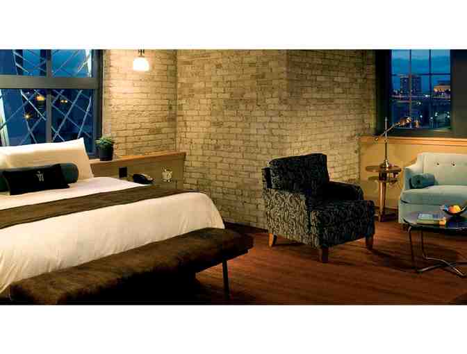 One-Night Stay at The Iron Horse Hotel, Milwaukee, WI