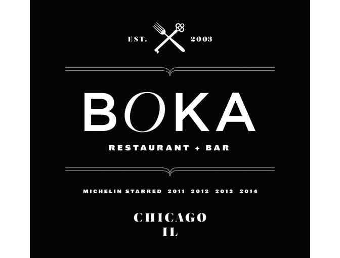 Boka Restaurant and Bar  in Chicago- $50 Gift Card