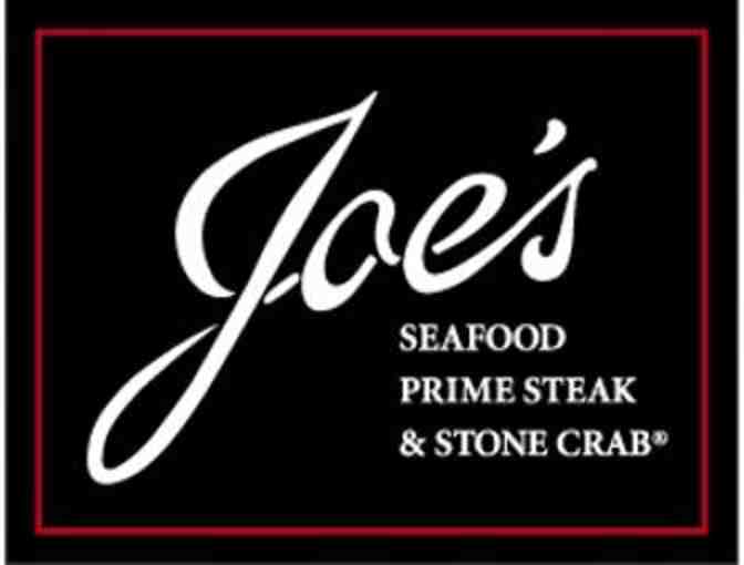 Joe's Seafood, Prime Steak and Stone Crab -$50 Gift Certificate- Chicago, Las Vegas and DC