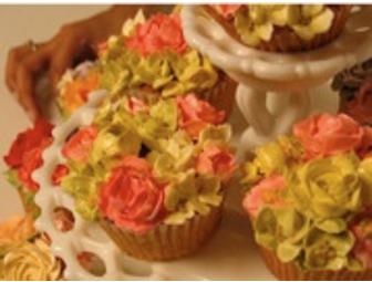 Cupcake Cafe -- Certificate for Floral Cake (8-inch round)