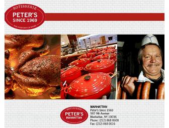 Peter's since 1969 - Dinner for Two