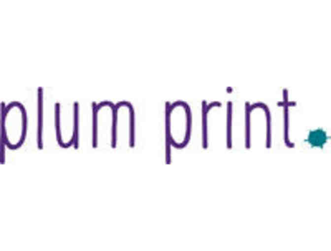 Plum Print $130  Certificate -Simple Solution for Storing & Preserving Your Child's Art