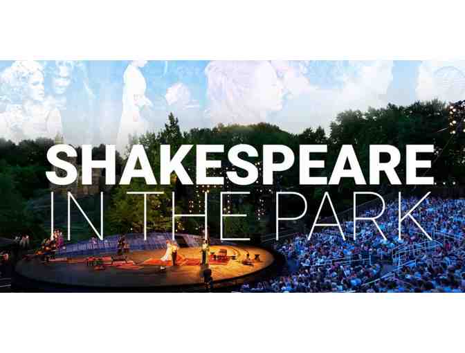 Shakespeare in the Park 2020 - 2 Tickets to a Performance of your choice