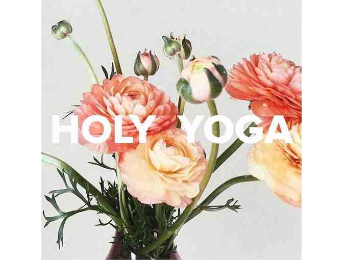 Holy Yoga One Month Membership