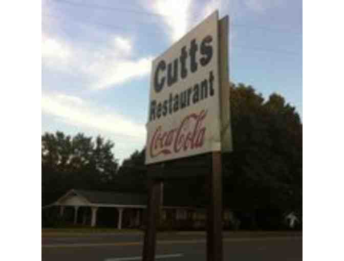 Cutts Restaurant- Meal & Drinks for Four