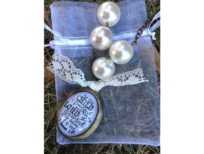 Rosalie's Boutique- 'For This Child I Prayed' Locket
