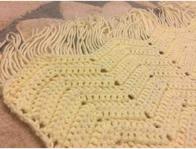 Crocheted Blanket- Yellow
