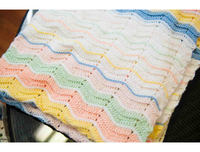 Crocheted Blanket- Multicolored