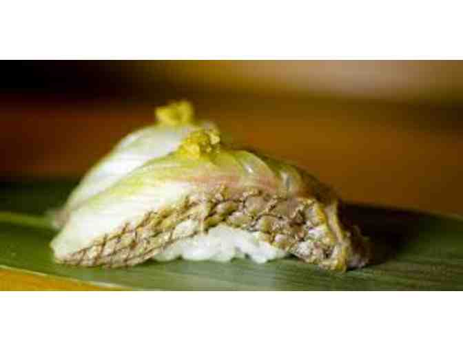Ichi Sushi + Ni Bar - Omakase Dinner & Drink for 6 with Babysitting by Dave Eggers!