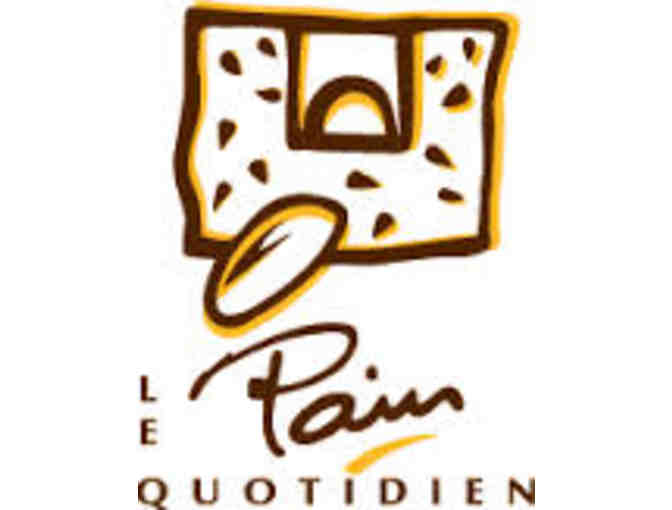 LE PAIN QUOTIDIEN baking class for 2 including cookbook