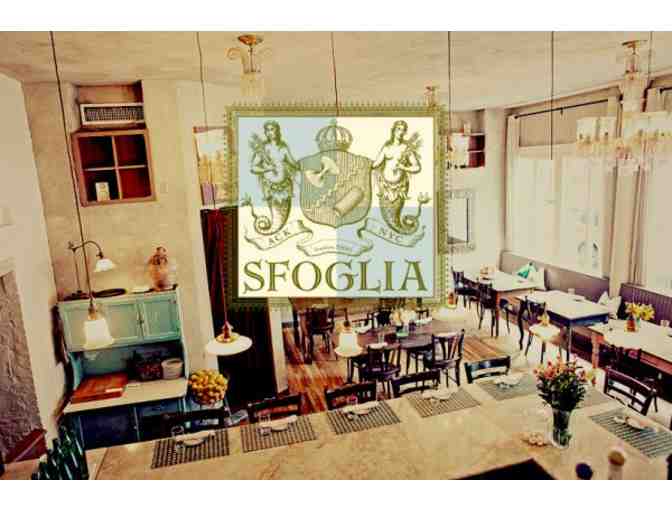 92Y NIGHT - Dinner at Sfoglia plus tickets to Will Ferrell & Adam McKay