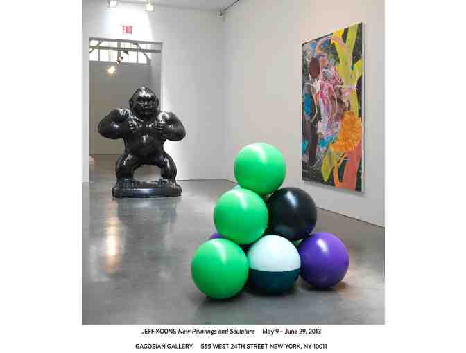 JEFF KOONS - Private visit and studio tour for 4