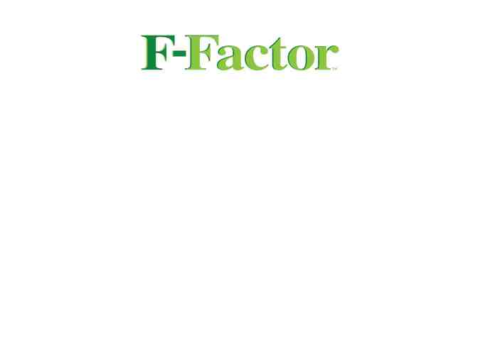 F-FACTOR- Nutrition Counseling Sign-Up Package & signed copy of The Miracle Carb Diet book