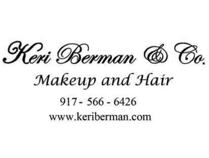 MAKEUP APPLICATION AND LESSON with Celebrity Makeup Artist, Keri Berman