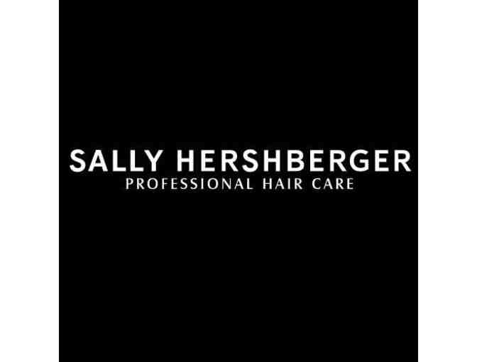 SALLY HERSHBERGER haircut and highlights