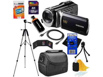 Samsung HMX-F90 Black Camcorder with 2.7" LCD Screen